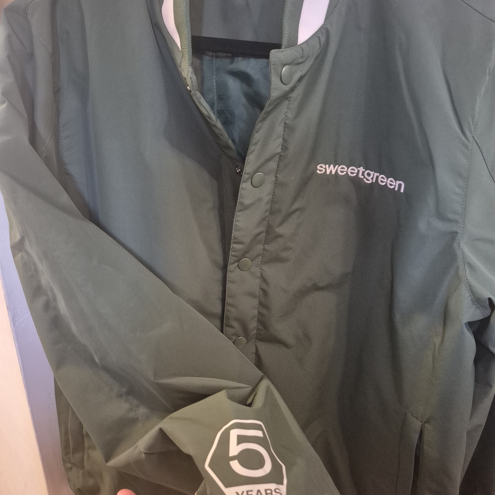 Green Men's  And Woman Jacket Sweetgreen